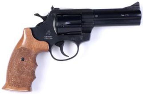 Гроза Р-04С, револьвер травм. действия 9мм (черный)