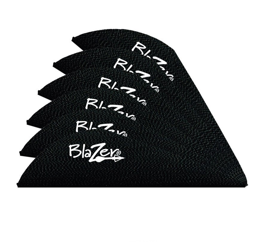   Blazer Vanes 2" Black ( 3 )   " "