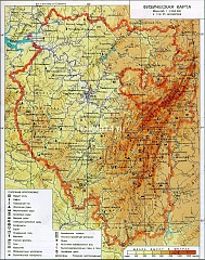 Карта Башкирии CD